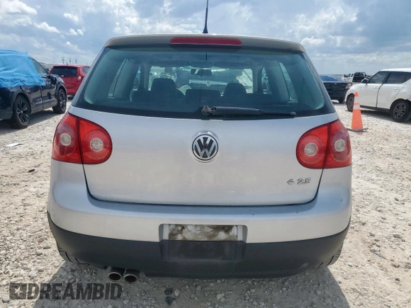 2008 Volkswagen Rabbit S with VIN WVWAA71K08W172239, listed as a Copart auction lot 61778975 with 108,894 mi miles and Clean title. Bid and sale history available at DreamBid. Image 6.