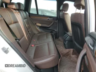 2017 BMW X3 xDrive28i with VIN 5UXWX9C52H0D95846, listed as a Copart auction lot 48123175 with Not Provided miles and Salvage Title. Bid and sale history available at DreamBid. Image 11.