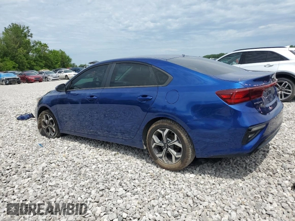 2019 Kia Forte LXS with VIN 3KPF24AD3KE105672, listed as a Copart auction lot 61231485 with 123,893 mi miles and Salvage title. Bid and sale history available at DreamBid. Image 2.