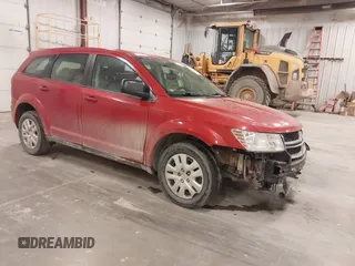 2015 Dodge Journey American Value z VIN 3C4PDCAB5FT720300, wystawiony jako IAAI lot #42074690 z przebiegiem 144 690 mil mil oraz . Historia ofert i sprzedaży dostępna na DreamBid. Obrazek 1.
