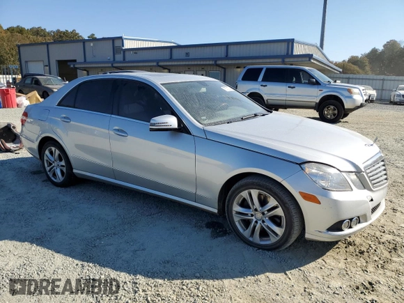2011 Mercedes-Benz E 350 Luxury with VIN WDDHF5GB3BA378371, listed as a Copart auction lot 45514945 with Not Provided miles and Salvage Title. Bid and sale history available at DreamBid. Image 4.