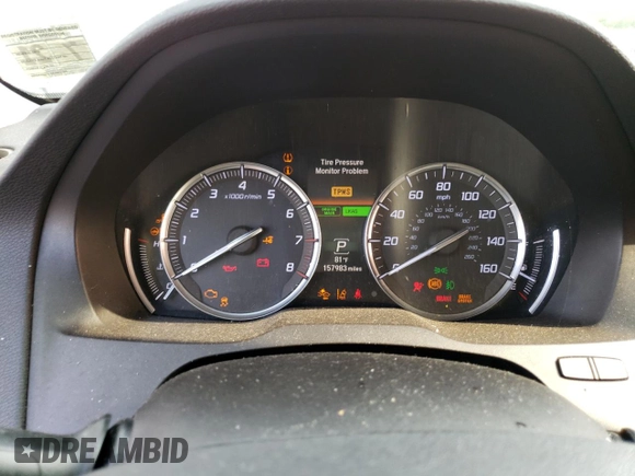 2016 Acura MDX w/Tech/Entertainment with VIN 5FRYD4H64GB023296, listed as a Copart auction lot 61388803 with 157,983 mi miles. Bid and sale history available at carsss.com. Image 9.