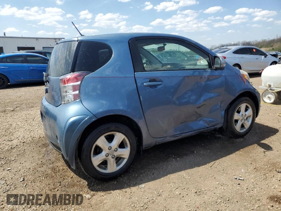 2012 Scion iQ z VIN JTNJJXB07CJ018481, wystawiony jako Copart lot #54014265 z przebiegiem 54 331 mil mil oraz Szkoda całkowita • Salvage title. Historia ofert i sprzedaży dostępna na DreamBid. Obrazek 3.