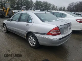 2002 Mercedes-Benz C 230/260/280/320 with VIN WDBRF61J62F291411, listed as a Copart auction lot 49025615 with Not Provided miles and Salvage Title. Bid and sale history available at DreamBid. Image 2.