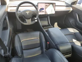 2018 Tesla Model 3 Long Range Battery with VIN 5YJ3E1EA6JF161008, listed as a Copart auction lot 53657495 with 82,446 mi miles and Salvage Title. Bid and sale history available at carsss.com. Image 8.