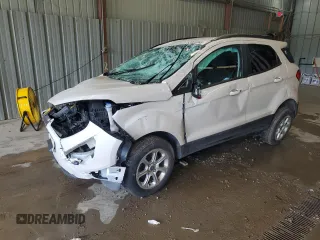 2020 Ford EcoSport SE z VIN MAJ6S3GL2LC392445, wystawiony jako Copart lot #57063285 z przebiegiem Nie podano mil oraz Szkoda całkowita • Salvage title. Historia ofert i sprzedaży dostępna na DreamBid. Obrazek 1.