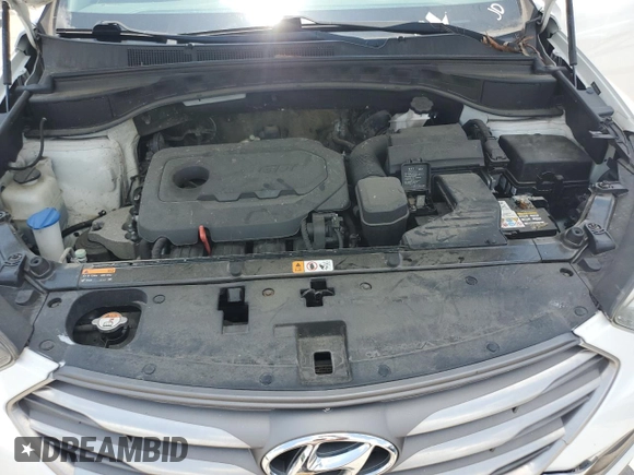 2017 Hyundai Santa Fe 2.4L with VIN 5NMZTDLB0HH000420, listed as a Copart auction lot 65213825 with 121,576 mi miles and Clean title. Bid and sale history available at DreamBid. Image 11.