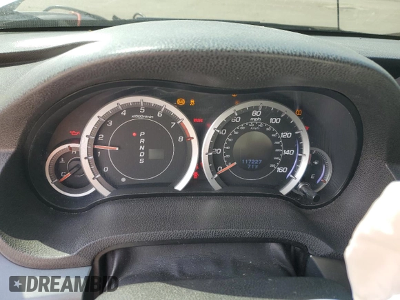 2014 Acura TSX Technology with VIN JH4CU2F62EC001020, listed as a Copart auction lot 54243495 with 117,227 mi miles and Salvage title. Bid and sale history available at DreamBid. Image 9.