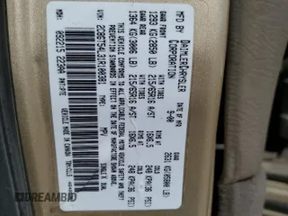 2001 Chrysler Town & Country LXi with VIN 2C8GT54L31R100381, listed as a Copart auction lot 72474224 with 246,308 mi miles and Salvage Title. Bid and sale history available at DreamBid. Image 13.