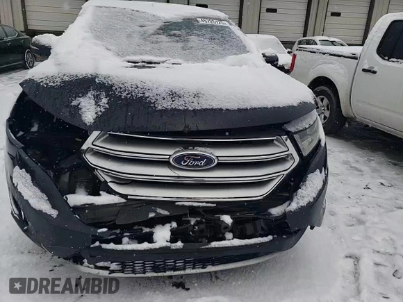 2015 Ford Edge Titanium with VIN 2FMTK4K93FBB13552, listed as a Copart auction lot 45726125 with 167,030 mi miles and Salvage Title. Bid and sale history available at carsss.com. Image 11.