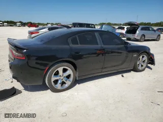 2016 Dodge Charger R/T with VIN 2C3CDXCT2GH228608, listed as a Copart auction lot 48750525 with 0 mi miles and Salvage Title. Bid and sale history available at carsss.com. Image 3.