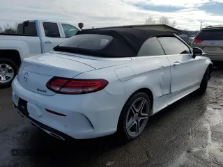 2023 Mercedes-Benz C 300 with VIN W1KWK8EB1PG116635, listed as a Copart auction lot 89201975 with Not Provided miles and Salvage Title. Bid and sale history available at DreamBid. Image 3.