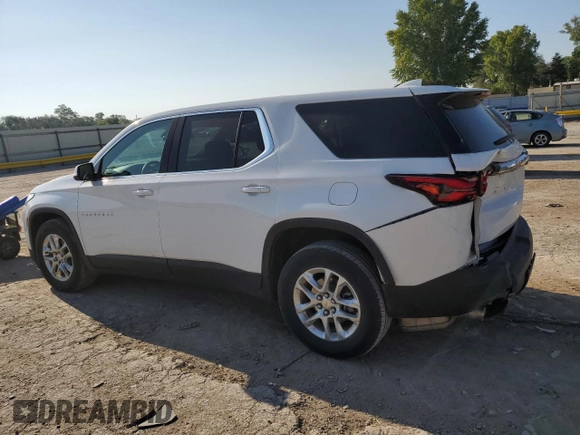 2022 Chevrolet Traverse LS with VIN 1GNERLKW2NJ171338, listed as a Copart auction lot 70129854 with 37,895 mi miles and Salvage Title. Bid and sale history available at carsss.com. Image 2.