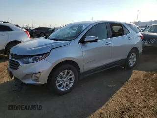 2021 Chevrolet Equinox LT with VIN 2GNAXUEV2M6125369, listed as a Copart auction lot 63131484 with 77,168 mi miles and Salvage title. Bid and sale history available at DreamBid. Image 1.