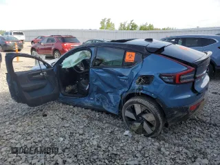 2022 Volvo C40 Recharge Pure Electric Ultimate with VIN YV4ED3GB6N2004338, listed as a Copart auction lot 58484854 with 0 mi miles and Non Repairable. Bid and sale history available at carsss.com. Image 2.