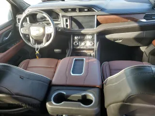 2023 GMC Yukon Denali Ultimate with VIN 1GKS2EKL5PR340438, listed as a Copart auction lot 74563984 with 8,747 mi miles and Salvage Title. Bid and sale history available at carsss.com. Image 8.