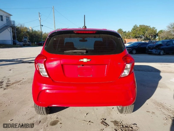 2020 Chevrolet Spark LT with VIN KL8CD6SA4LC429471, listed as a IAAI auction lot 41753833 with 107,509 mi miles. Bid and sale history available at carsss.com. Image 16.