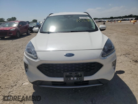 2021 Ford Escape SEL with VIN 1FMCU9H65MUA52314, listed as a Copart auction lot 56951735 with 71,918 mi miles and Salvage title. Bid and sale history available at DreamBid. Image 5.