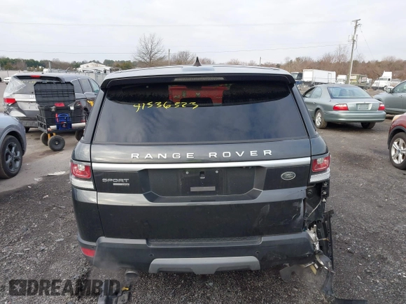 2017 Land Rover Range Rover Sport HSE with VIN SALWR2FV5HA130451, listed as a IAAI auction lot 41536523 with 69,435 mi miles and . Bid and sale history available at DreamBid. Image 16.
