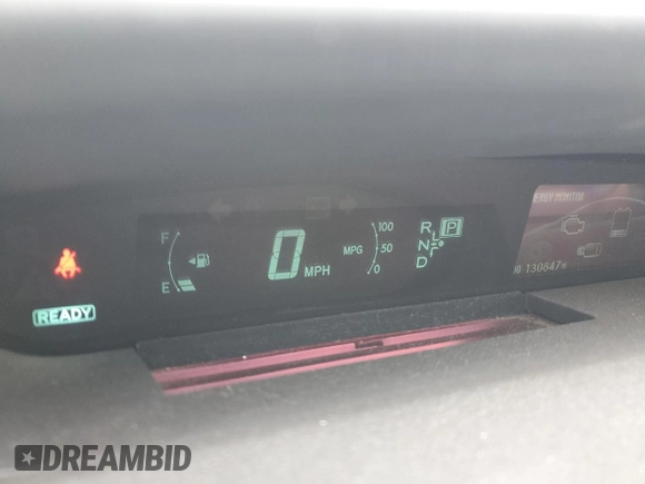 2012 Toyota Prius One with VIN JTDKN3DU6C1516175, listed as a Copart auction lot 53275215 with 130,847 mi miles and Salvage Title. Bid and sale history available at DreamBid. Image 9.
