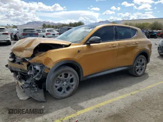 2024 Dodge Hornet GT Plus with VIN ZACNDFBNXR3A18736, listed as a Copart auction lot 51860185 with 4,593 mi miles and Salvage title. Bid and sale history available at DreamBid. Image 1.