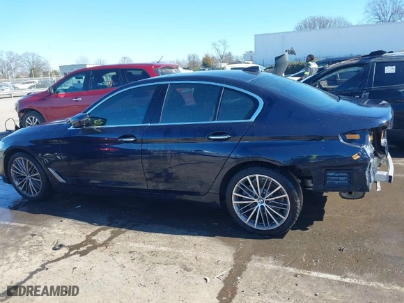2017 BMW 5 Series 530i with VIN WBAJA5C31HWA35353, listed as a IAAI auction lot 41428394 with 86,500 mi miles. Bid and sale history available at carsss.com. Image 15.