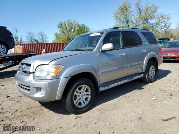 2006 Toyota Sequoia SR5 with VIN 5TDZT34A36S277623, listed as a Copart auction lot 53785415 with 0 mi miles and Clean Title. Bid and sale history available at carsss.com. Image 1.