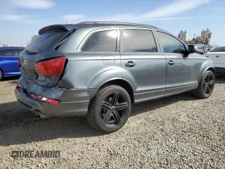 2015 Audi Q7 3.0L TDI Prestige with VIN WA1WMAFE8FD007796, listed as a Copart auction lot 46927935 with 101,847 mi miles and Salvage Title. Bid and sale history available at carsss.com. Image 3.