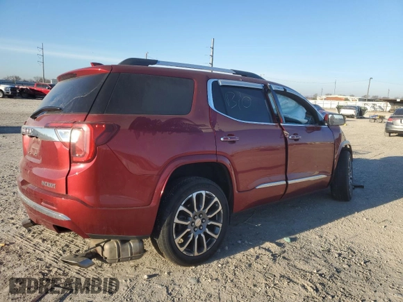 2021 GMC Acadia Denali with VIN 1GKKNPLS7MZ183015, listed as a Copart auction lot 41805375 with Not Provided miles and Salvage Title. Bid and sale history available at carsss.com. Image 3.