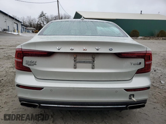2019 Volvo S60 Inscription with VIN 7JRA22TL5KG002550, listed as a Copart auction lot 48065624 with 66,981 mi miles. Bid and sale history available at carsss.com. Image 6.