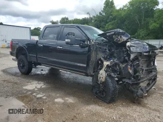 2021 Ford F-250 XL with VIN 1FT8W2BT6MEC26458, listed as a Copart auction lot 60745865 with 103,527 mi miles and Salvage title. Bid and sale history available at DreamBid. Image 4.