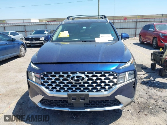 2022 Hyundai Santa Fe SEL with VIN 5NMS2DAJ8NH410618, listed as a IAAI auction lot 41853548 with 58,483 mi miles. Bid and sale history available at carsss.com. Image 13.