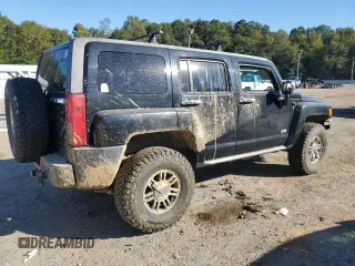 2008 Hummer H3 SUV with VIN 5GTEN13E788154215, listed as a Copart auction lot 76952674 with 166,964 mi miles and Salvage Title. Bid and sale history available at carsss.com. Image 3.