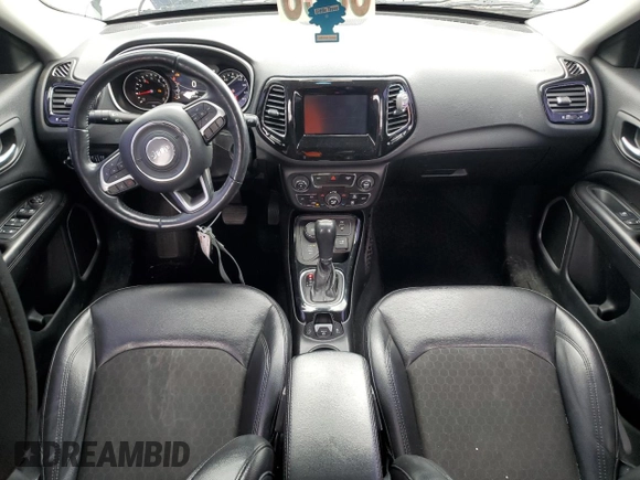 2018 Jeep Compass Altitude with VIN 3C4NJDBB8JT453120, listed as a Copart auction lot 52051085 with 87,653 mi miles and Salvage title. Bid and sale history available at DreamBid. Image 8.