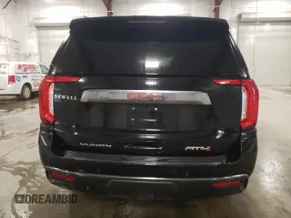 2021 GMC Yukon XL AT4 with VIN 1GKS2HKD7MR309178, listed as a Copart auction lot 69046394 with 30,399 mi miles and Salvage Title. Bid and sale history available at carsss.com. Image 6.