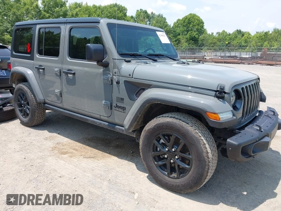 2023 Jeep Wrangler Sport Altitude с VIN 1C4HJXDG6PW576179, выставлен на аукционе IAAI как лот 42345627 с пробегом 20 112 миль миль и . История ставок и продаж доступна на DreamBid. Изображение 1.