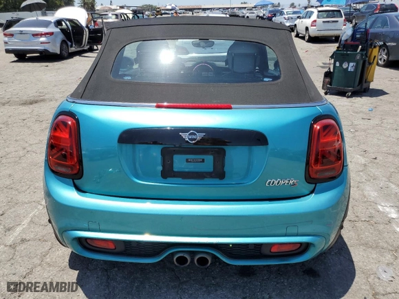 2020 MINI Convertible Cooper S with VIN WMWWJ5C05L3G55578, listed as a Copart auction lot 60137854 with NaN miles and Salvage Title. Bid and sale history available at carsss.com. Image 6.