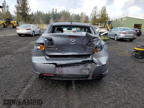 2004 Mazda 3 s with VIN JM1BK323741190830, listed as a Copart auction lot 44629535 with 166,312 mi miles and Salvage Title. Bid and sale history available at DreamBid. Image 6.