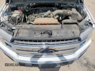 2018 Ford F-150 XL with VIN 1FTFW1E52JKE57028, listed as a Copart auction lot 61970095 with 95,475 mi miles and Salvage title. Bid and sale history available at DreamBid. Image 11.