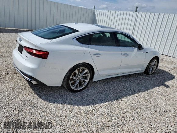 2020 Audi A5 Sportback Premium with VIN WAUANCF52LA006419, listed as a Copart auction lot 46041454 with 74,531 mi miles. Bid and sale history available at carsss.com. Image 3.