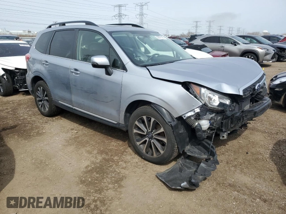 2017 Subaru Forester Touring with VIN JF2SJGWC6HH463727, listed as a Copart auction lot 50375105 with 67,541 mi miles and Salvage Title. Bid and sale history available at carsss.com. Image 4.