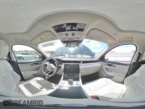 2023 Jaguar F-Pace S with VIN SADCJ2EX6PA705096, listed as a Copart auction lot 56425555 with 44,105 mi miles and Salvage title. Bid and sale history available at DreamBid. Image 16.