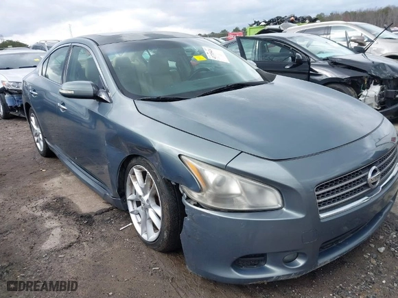 2009 Nissan Maxima 3.5 SV w/Premium Pkg with VIN 1N4AA51EX9C856464, listed as a IAAI auction lot 41733424 with 195,161 mi miles. Bid and sale history available at carsss.com. Image 6.