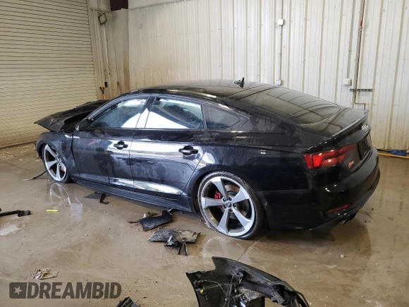 2019 Audi S5 Sportback Prestige z VIN WAUC4CF53KA099235, wystawiony jako Copart lot #57897125 z przebiegiem Nie podano mil oraz Nie do naprawy • Non repairable. Historia ofert i sprzedaży dostępna na DreamBid. Obrazek 2.