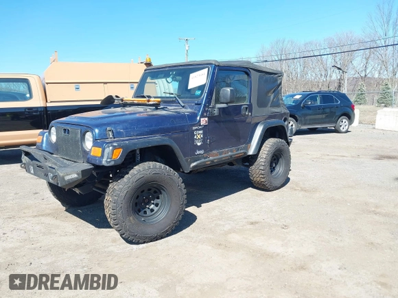 2003 Jeep Wrangler Sport with VIN 1J4FA49S03P343285, listed as a IAAI auction lot 41823684 with 201,723 mi miles and . Bid and sale history available at DreamBid. Image 18.