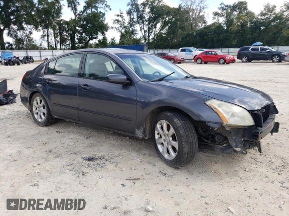 2008 Nissan Maxima 3.5 SE with VIN 1N4BA41E88C836047, listed as a Copart auction lot 73551574 with 190,312 mi miles and Salvage Title. Bid and sale history available at carsss.com. Image 4.