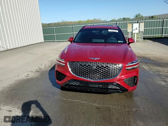 2023 Genesis GV70 2.5T with VIN KMUMADTB8PU116064, listed as a Copart auction lot 54389095 with 22,893 mi miles and Salvage Title. Bid and sale history available at DreamBid. Image 14.