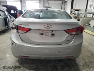 2012 Hyundai Elantra GLS with VIN KMHDH4AE7CU418513, listed as a Copart auction lot 45857715 with 146,298 mi miles and Salvage Title. Bid and sale history available at carsss.com. Image 6.