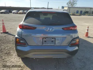 2018 Hyundai Kona Ultimate with VIN KM8K53A59JU130001, listed as a Copart auction lot 77345064 with 40,575 mi miles and Salvage Title. Bid and sale history available at carsss.com. Image 6.