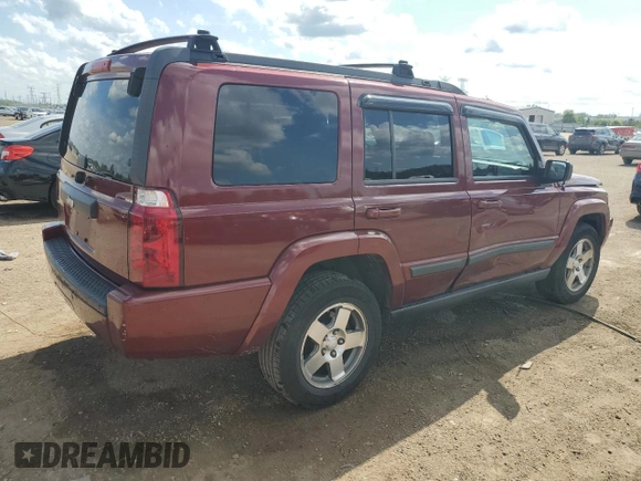2009 Jeep Commander Sport z VIN 1J8HH48K79C501349, wystawiony jako Copart lot #62368885 z przebiegiem 191 923 mil mil oraz Szkoda całkowita • Salvage title. Historia ofert i sprzedaży dostępna na DreamBid. Obrazek 3.